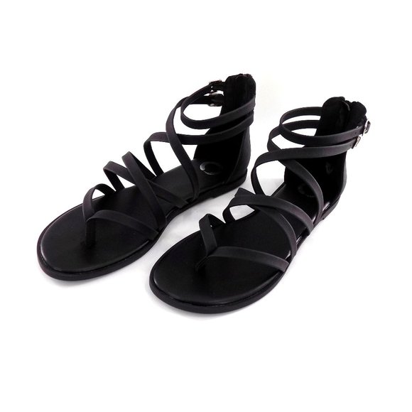 Journee Collection Zailie Gladiator Sandals - Picture 1 of 7